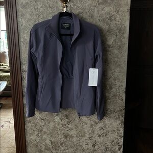 Women’s Athleta Stride Jacket Blue/Purple XXS Side Zip Pockets